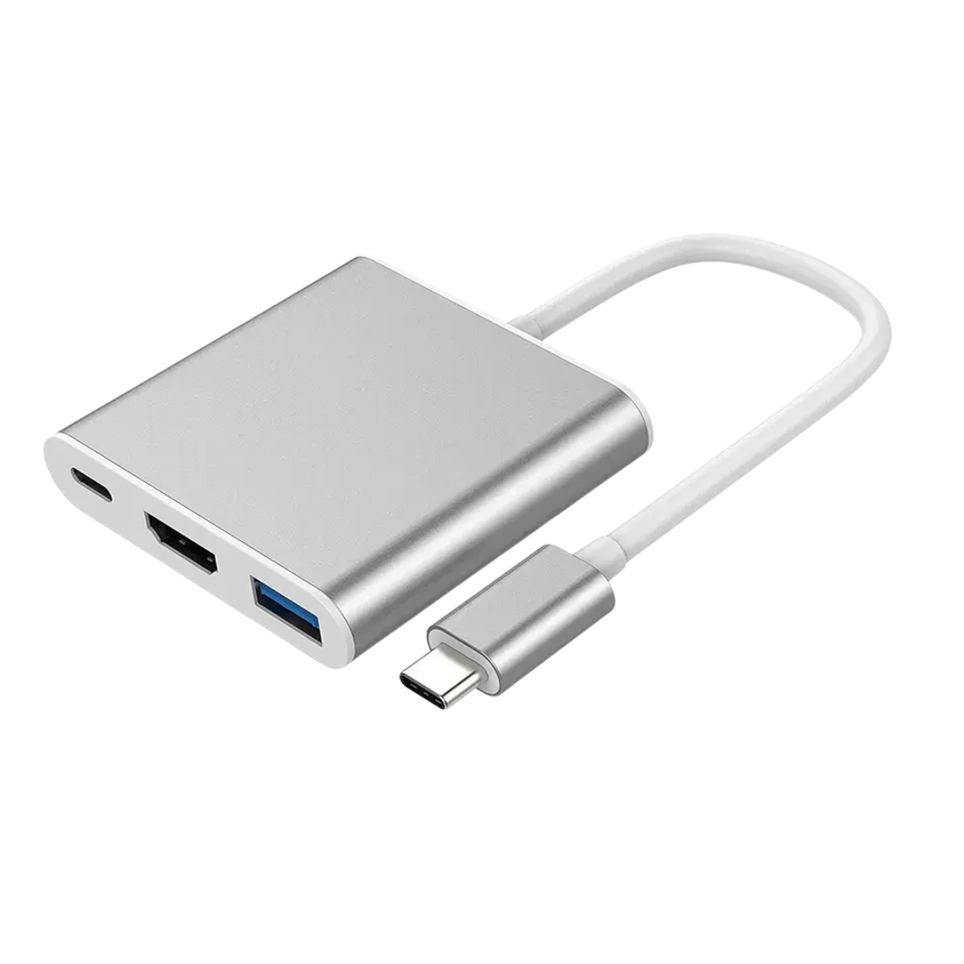 3-in-1 Type-C dock