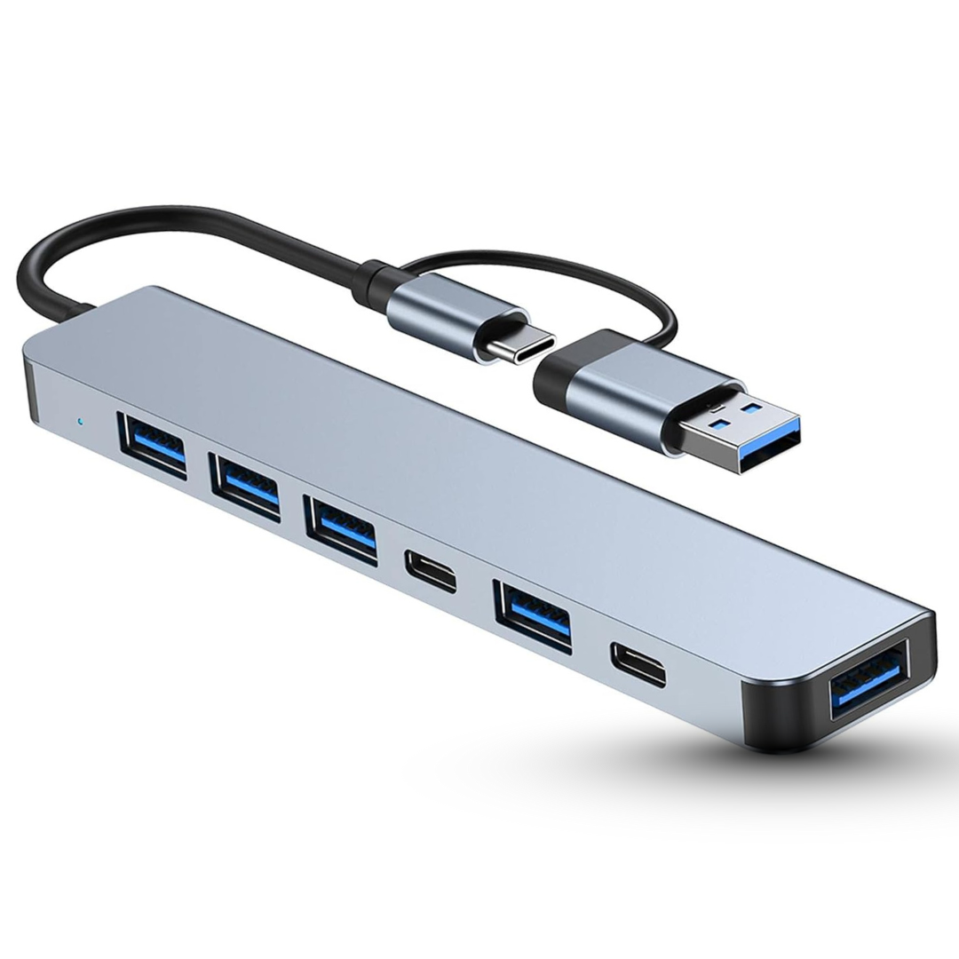 7-1 hub usb and Type-C BOTH