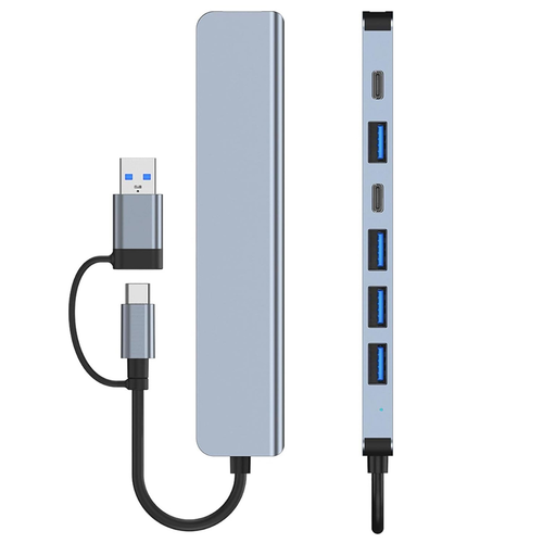 7-1 hub usb and Type-C BOTH