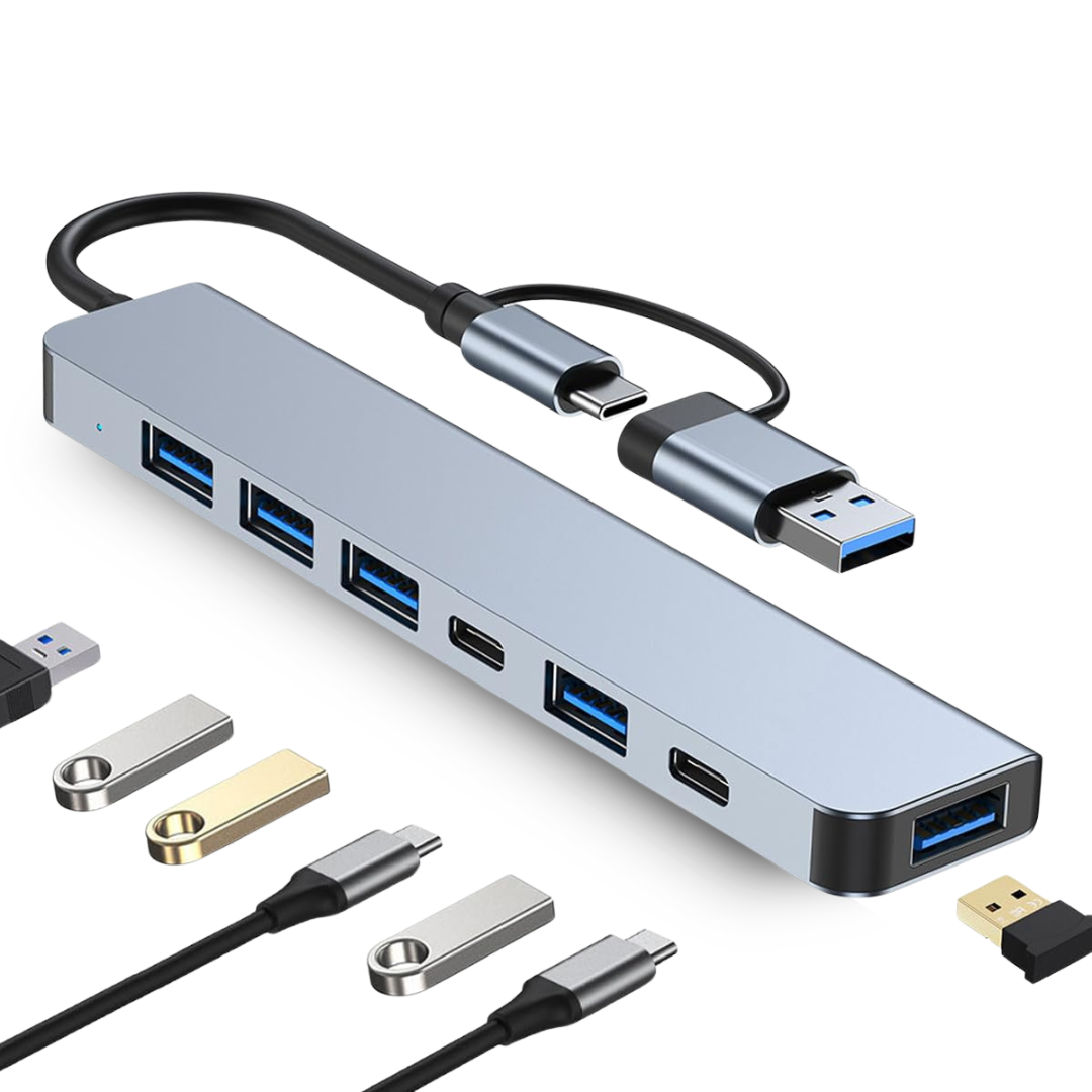 7-1 hub usb and Type-C BOTH