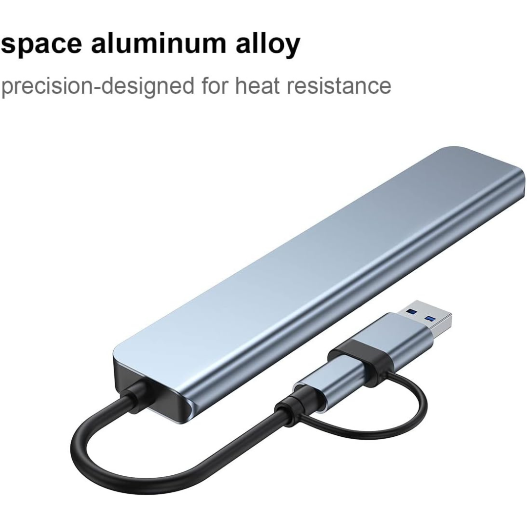 7-1 hub usb and Type-C BOTH