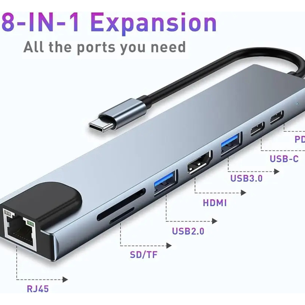 8-1 hub  Type-C